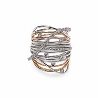 Anello Donna in Oro Diamante Cianfrone Gioielli FASCIA0023